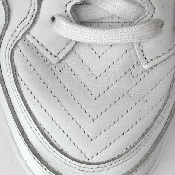 ADIDAS Supercourt Leather Sneakers Cloud White Lilac Tennis Athletic Size 10 - Picture 8 of 16